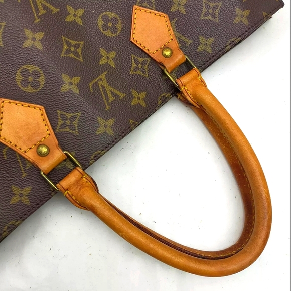 LV MONOGRAM SAC PLAT HANDBAG - Picture 4 of 6